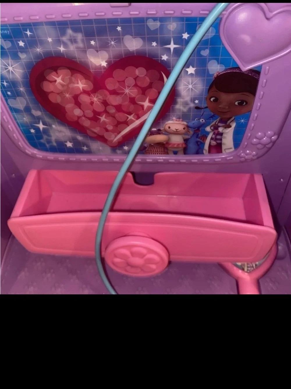 Disney Junior Doc McStuffins Get Better Talking Mobile Doctor Car RARE HTF